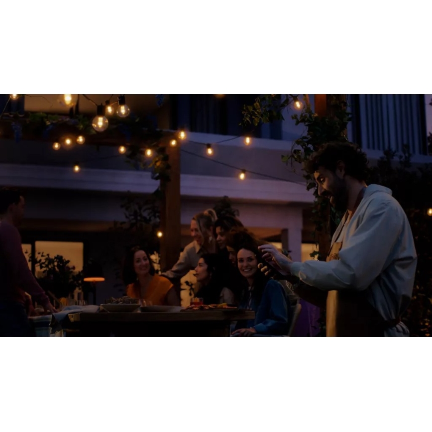 Philips - LED RGBW ar regulējamu spilgtumu āra virtene Hue FESTAVIA 30 LED 21 m IP65