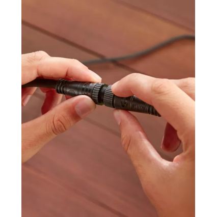 Philips - LED RGBW ar regulējamu spilgtumu āra virtene Hue FESTAVIA 30 LED 21 m IP65