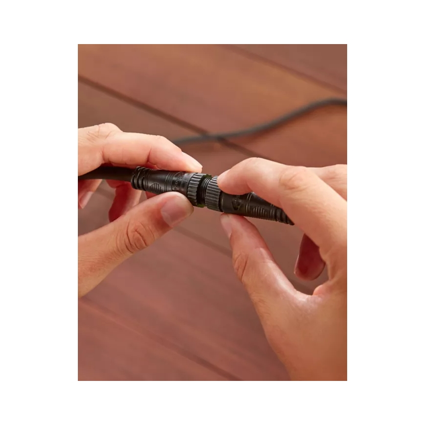 Philips - LED RGBW ar regulējamu spilgtumu āra virtene Hue FESTAVIA 30 LED 21 m IP65