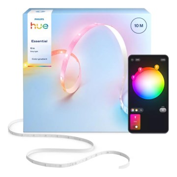 Philips - LED RGBW dimmējama sloksne Hue ESSENTIAL White And Color Ambiance 10m LED/27,2W/230V 2200-6500K