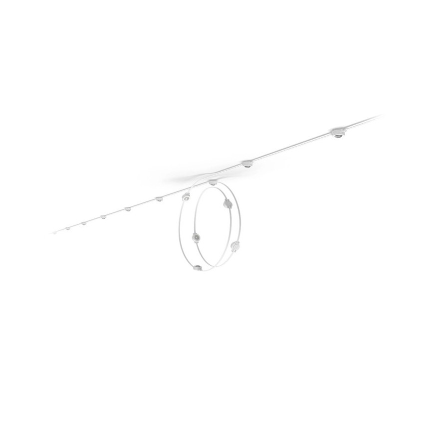 Philips - LED RGBW āra virtene Hue FESTAVIA ar regulējamu spilgtumu 32xLED 18m 1000-20000K IP65