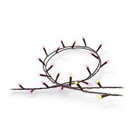 Philips - LED RGBW regulējama āra virtene HUE WHITE AND COLOR AMBIANCE 500xLED 44,4 m 2000-6500K IP54