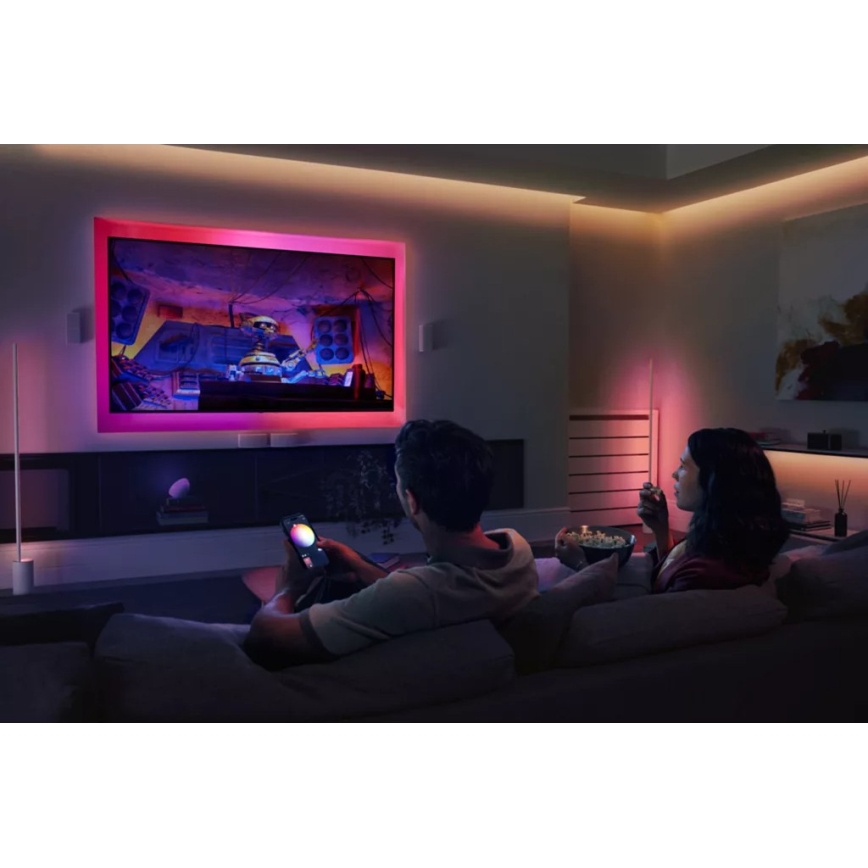 Philips - LED RGBW regulējamā gaismas lente Hue FLUX 10m LED/20W/230V 2200-6500K