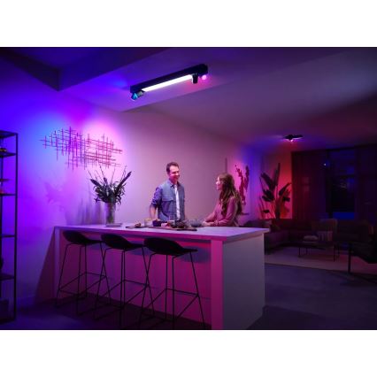 Philips - LED RGBW Regulējams punktveida gaismeklis Hue CENTRIS 4xGU10/4,2W/230V + LED/11W 2000-6500K