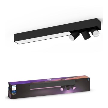 Philips - LED RGBW Regulējams punktveida gaismeklis LED/25W/230V + 3xGU10/5,7W