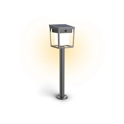 Philips - LED Saules enerģijas lampa ar sensoru BLAISE LED/1,5W/3,7V 2600 mAh 3000K IP44