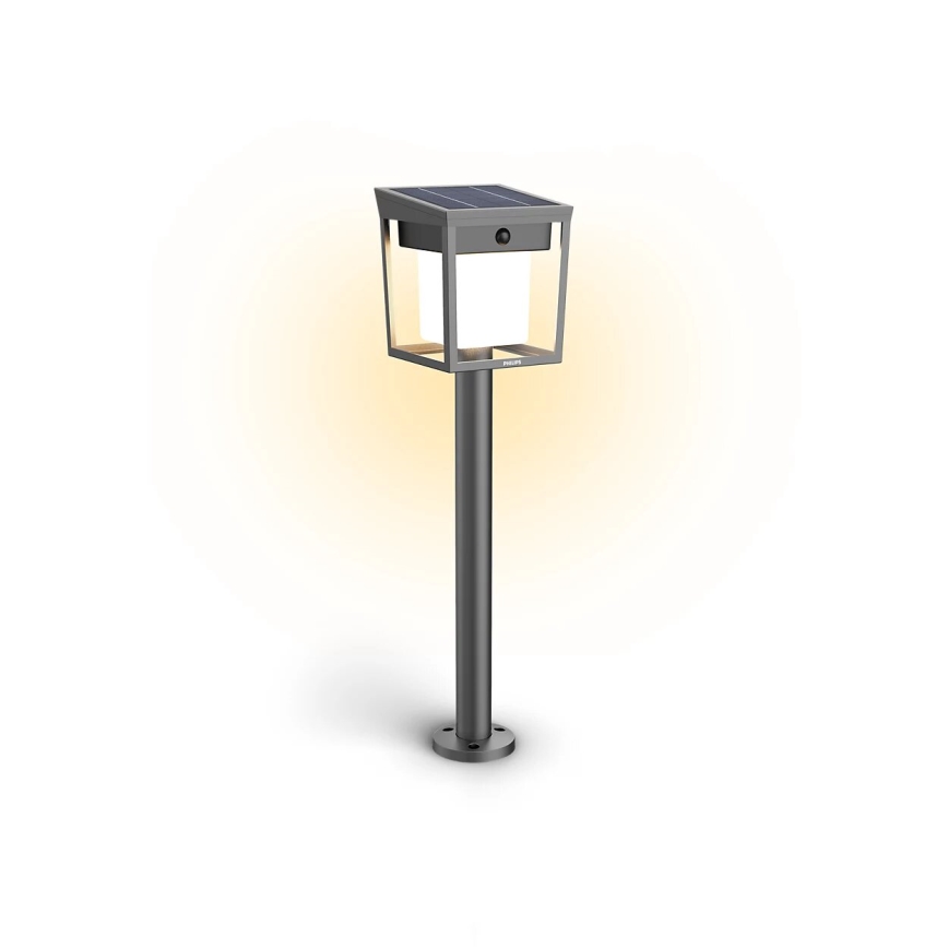 Philips - LED Saules enerģijas lampa ar sensoru BLAISE LED/1,5W/3,7V 2600 mAh 3000K IP44