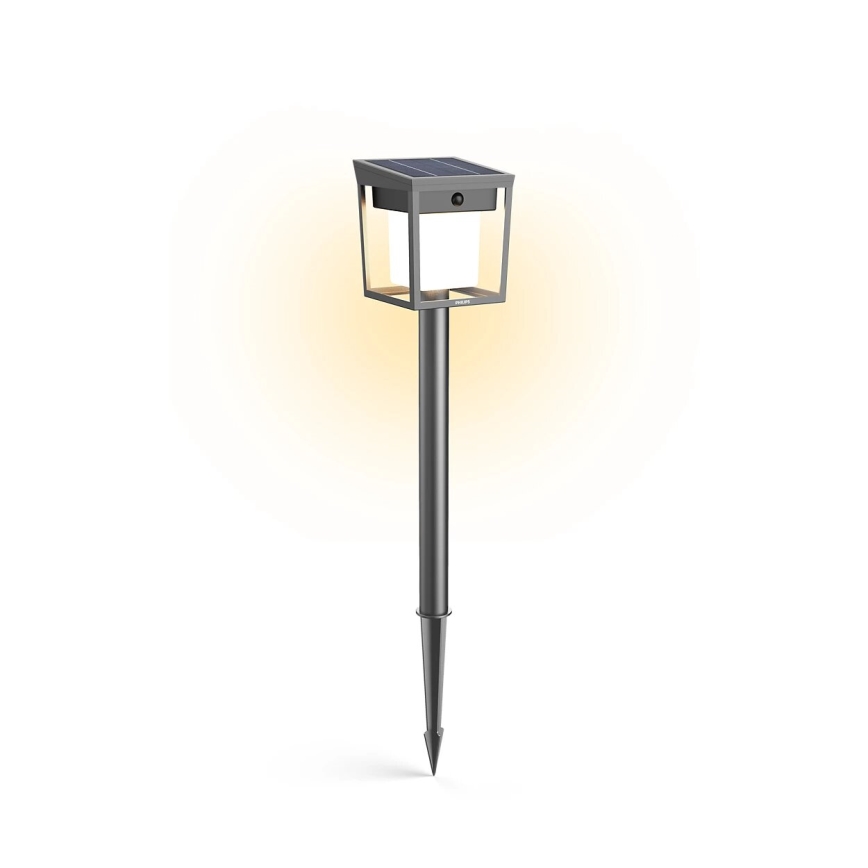 Philips - LED Saules enerģijas lampa ar sensoru BLAISE LED/1,5W/3,7V 2600 mAh 3000K IP44
