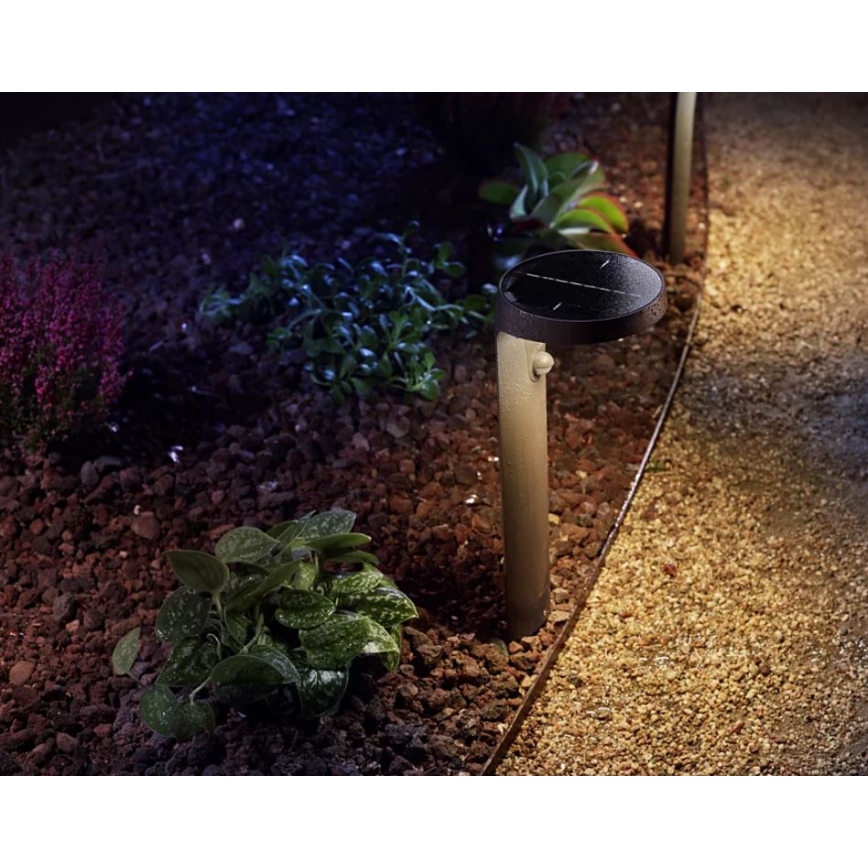 Philips - LED Saules enerģijas lampa ar sensoru LED/1,2W/4V 1800 mAh 3000K IP44