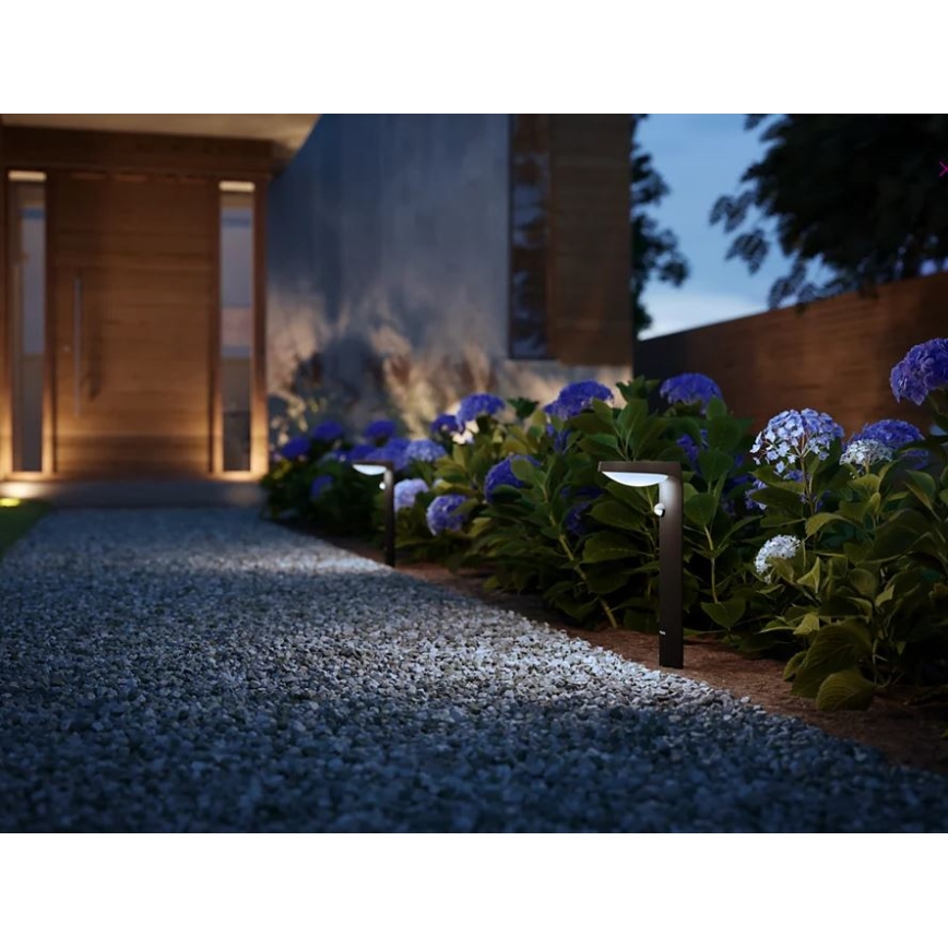 Philips - LED Saules enerģijas lampa ar kustību un krēslas sensoru LED/1,2W/4V 1800 mAh 4000K IP44