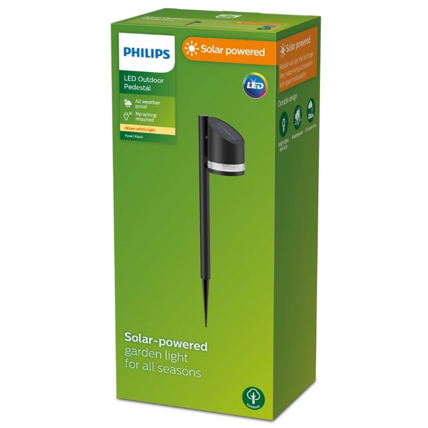 Philips - LED Saules enerģijas lampa FYCE LED/1,5W/3,7V 1200 mAh IP44