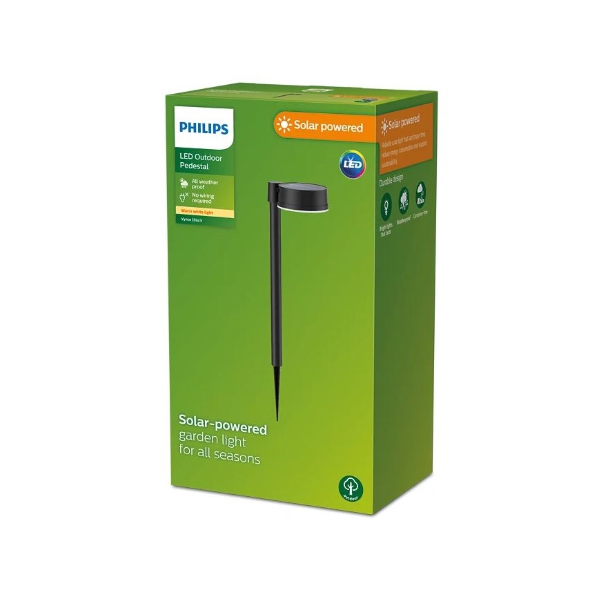 Philips - LED Saules enerģijas lampa VYNCE LED/1,5W/3,7V 1500 mAh IP44