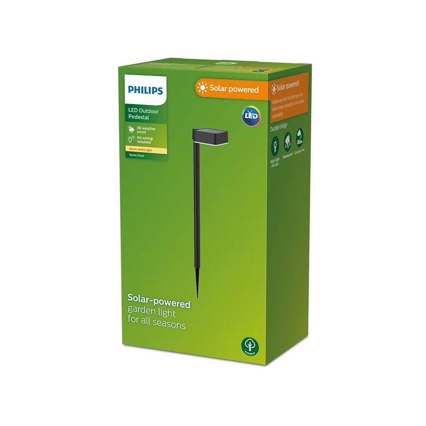 Philips - LED Saules enerģijas lampa VYNCE LED/1,5W/3,7V 1500 mAh IP44