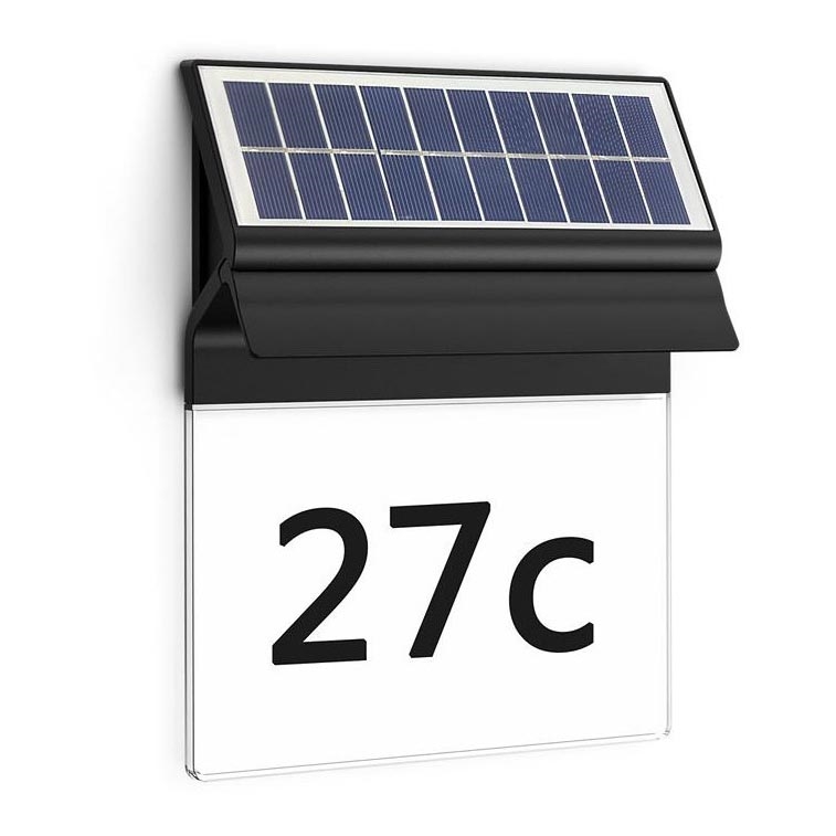 Philips - LED Saules enerģijas mājas numurs ENKARA LED/0,2W/3,7V 1800 mAh IP44
