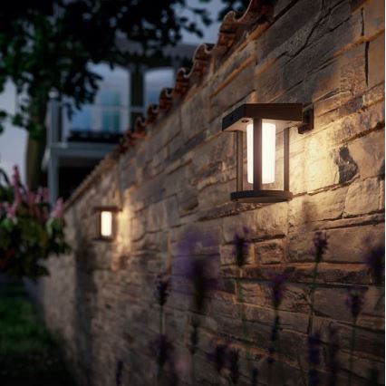 Philips - LED Saules enerģijas sienas lampa ar sensoru CAMILL LED/1,4W/3,7V 2000 mAh IP44