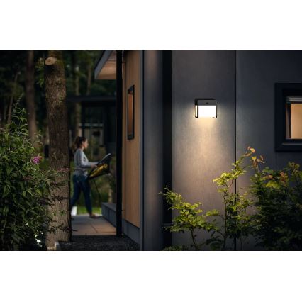 Philips - LED Saules enerģijas sienas lampa ar sensoru EZRA LED/1,8W/3,7V 3000K IP44