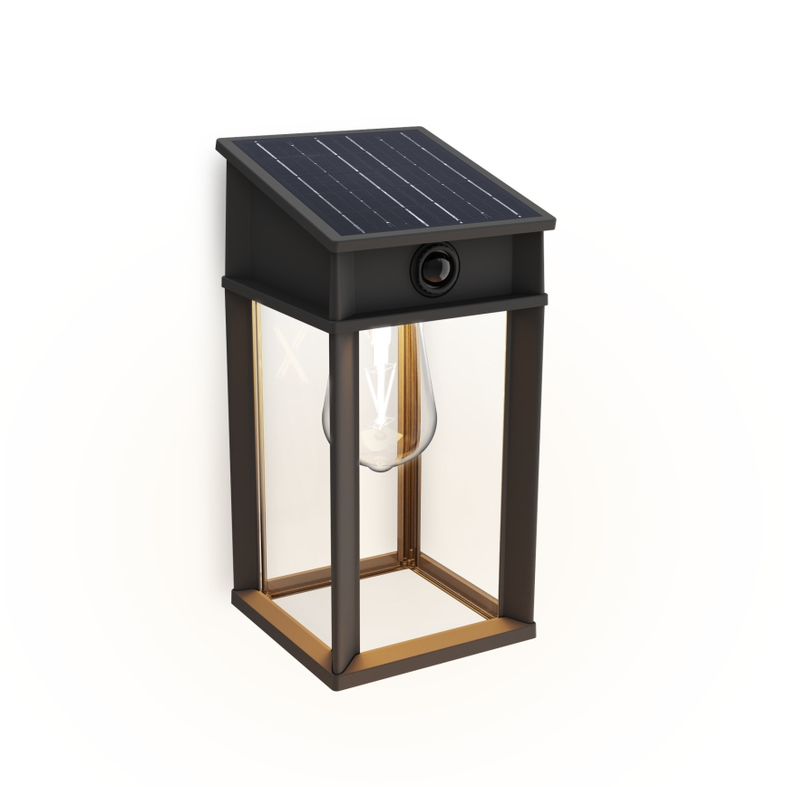 Philips - LED Saules enerģijas sienas lampa ar sensoru GERI LED/3,2W/3,7V 2700K IP44