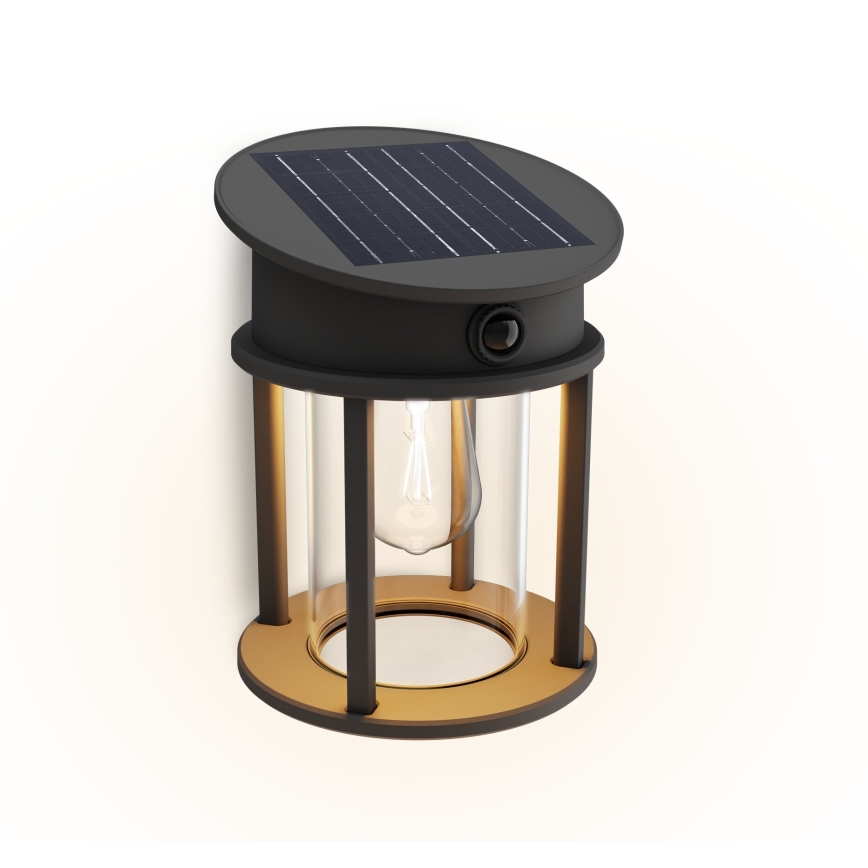 Philips - LED Saules enerģijas sienas lampa ar sensoru GERI LED/3,2W/3,7V 2700K IP44