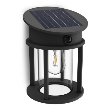 Philips - LED Saules enerģijas sienas lampa ar sensoru GERI LED/3,2W/3,7V 4000K IP44