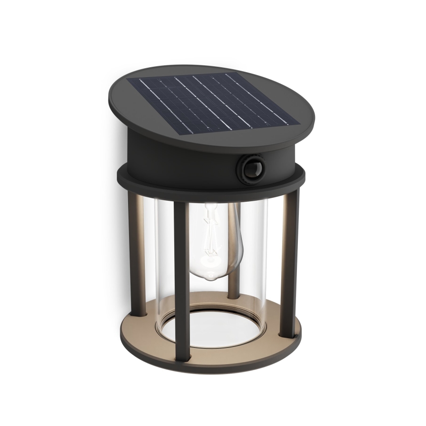 Philips - LED Saules enerģijas sienas lampa ar kustības un krēslas sensoru GERI LED/3,2W/3,7V 2600 mAh 4000K IP44