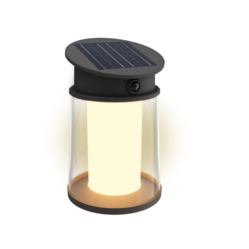 Philips - LED Saules enerģijas sienas lampa ar sensoru JUDA LED/3,2W/3,7V 2700K IP44