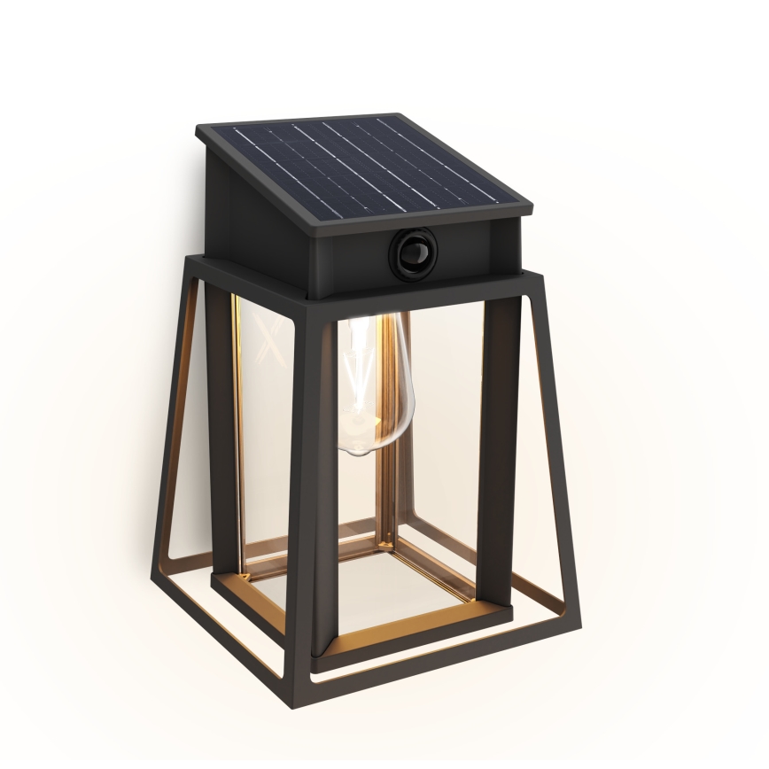 Philips - LED Saules enerģijas sienas lampa ar sensoru LYSIN LED/3,2W/3,7V 2700K IP44