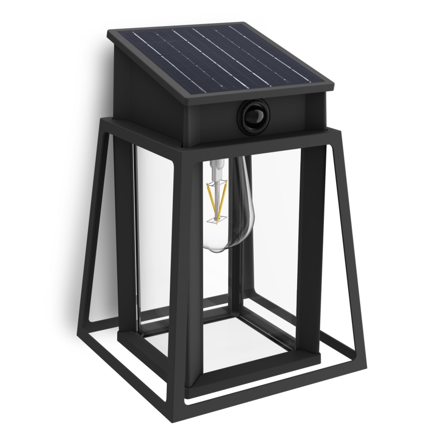 Philips - LED Saules enerģijas sienas lampa ar sensoru LYSIN LED/3,2W/3,7V 4000K IP44