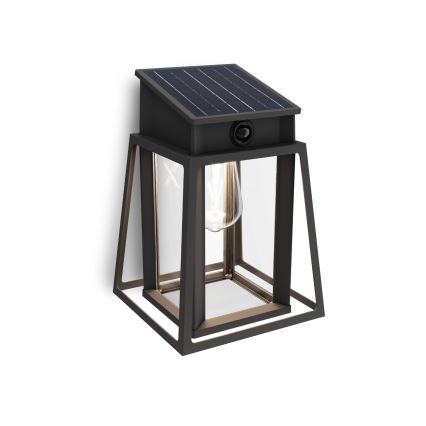 Philips - LED Saules enerģijas sienas lampa ar sensoru LYSIN LED/3,2W/3,7V 4000K IP44