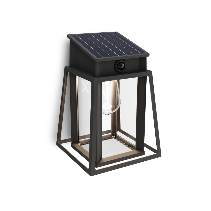 Philips - LED Saules enerģijas sienas lampa ar sensoru LYSIN LED/3,2W/3,7V 4000K IP44