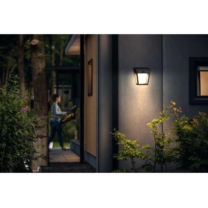 Philips - LED Saules enerģijas sienas lampa ar sensoru NISSA LED/1,8W/3,7V 3000K IP44