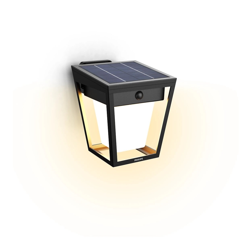 Philips - LED Saules enerģijas sienas lampa ar sensoru NISSA LED/1,8W/3,7V 3000K IP44