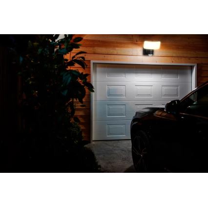 Philips - LED Saules enerģijas sienas lampa ar kustības un krēslas sensoru TYLUS LED/6W/3,7V 2600 mAh 3000K IP44