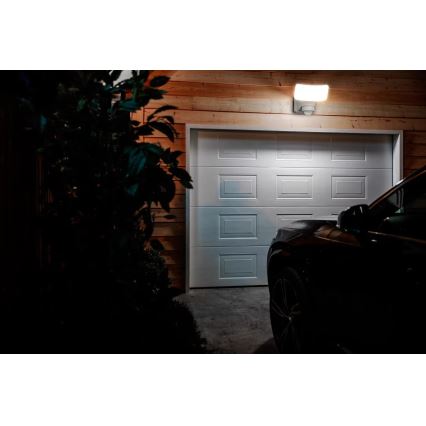 Philips - LED Saules enerģijas sienas lampa ar sensoru TYLUS LED/6W/3,7V 5000K IP44
