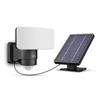 Philips - LED Saules enerģijas sienas lampa ar sensoru TYLUS LED/6W/3,7V 5000K IP44