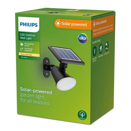 Philips - LED Saules enerģijas sienas lampa JIVIX LED/1,4W/3,7V IP44