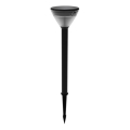 Philips - LED saules lampa ar sensoru KYNA LED/3,8W/3,7V 800 mAh 2700K IP44 melna