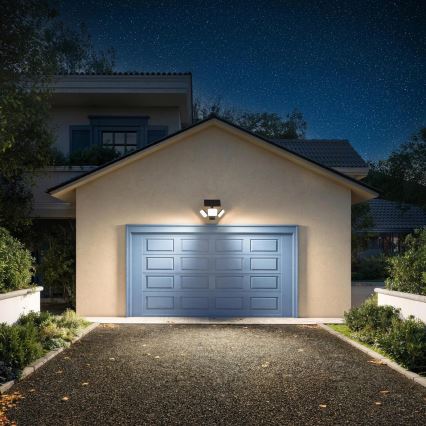 Philips - LED saules sienas gaismeklis ar sensoru ZYREN LED/24,5W/3,7V 2600 mAh 3000K IP65