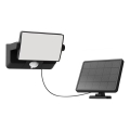 Philips - LED saules sienas reflektors ar sensoru FYNS LED/8,2W/3,7V 2600 mAh 3000K IP44 melns