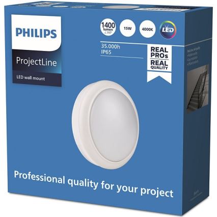 Philips - LED Sienas lampa PROJECTLINE LED/15W/230V IP65