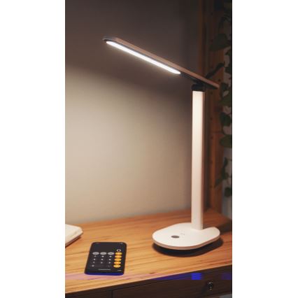 Philips - LED Aptumšojama skārienvadāma galda lampa IVORY LED/5W/5V 2700/3600/5000K CRI 90