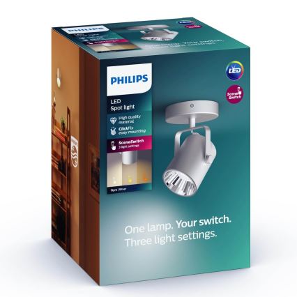 Philips - LED Starmetis SCENE SWITCH BYRE LED/4,3W/230V 2200/2500/2700K