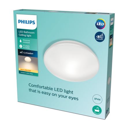 Philips - LED Vannas istabas griestu gaismeklis LED/20W/230V IP44