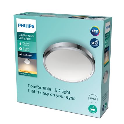 Philips - LED Vannas istabas griestu gaismeklis LED/17W/230V 2700K IP44