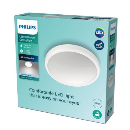 Philips - LED Vannas istabas griestu gaismeklis LED/17W/230V 4000K IP44