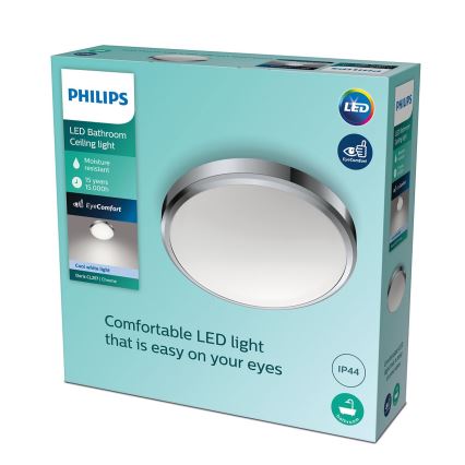 Philips - LED Vannas istabas griestu gaismeklis LED/17W/230V 4000K IP44