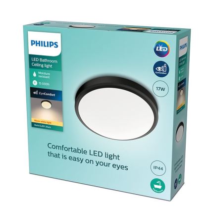 Philips - LED Vannas istabas griestu gaismeklis DORIS LED/17W/230V IP44