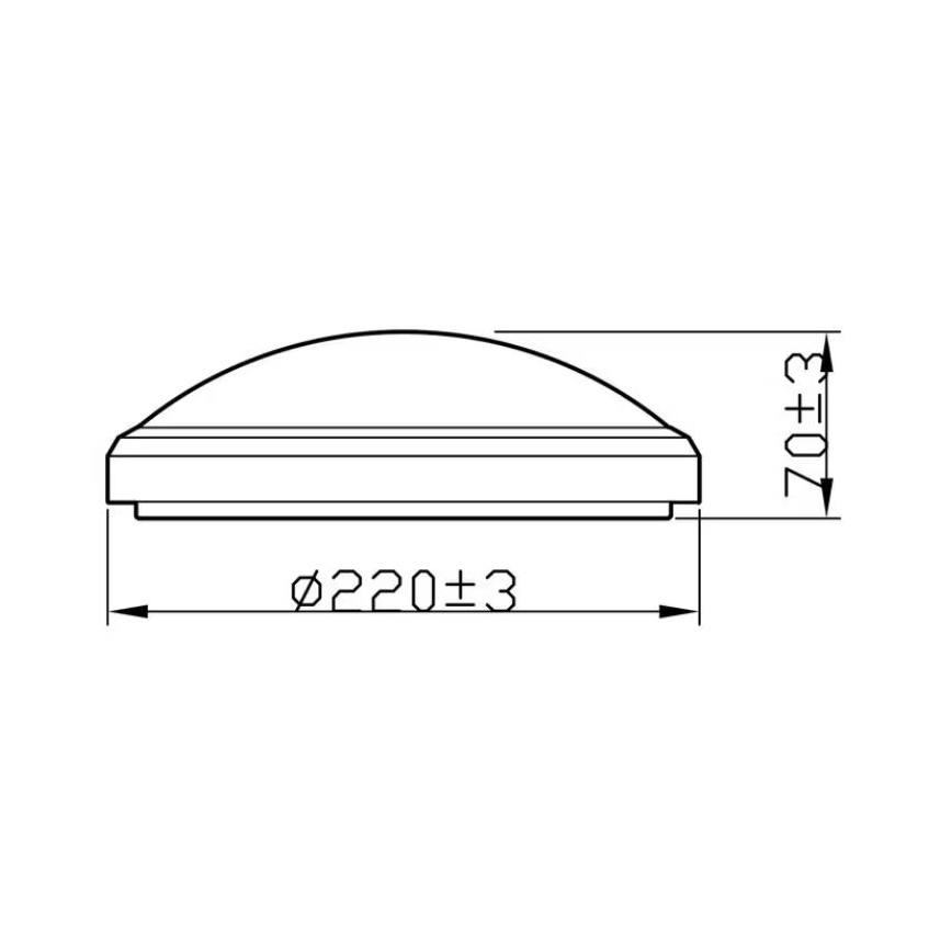 Philips - LED Vannas istabas griestu gaismeklis LED/6W/230V 2,700K IP44