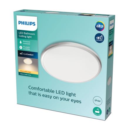 Philips - LED Vannas istabas griestu gaismeklis LED/12W/230V IP44