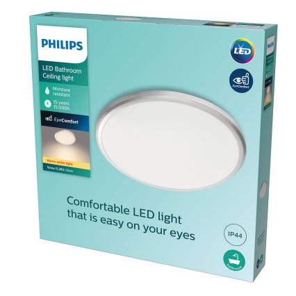 Philips - LED Vannas istabas griestu gaismeklis LED/17W/230V IP44