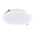 Philips - LED vannas istabas iebūvējamais griestu gaismeklis LEDINAIRE SLIM LED/12W/230V 4000K IP44 balts